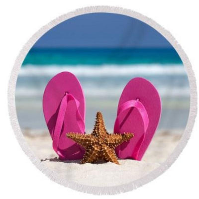 Detail Flip Flops With Starfish Nomer 17