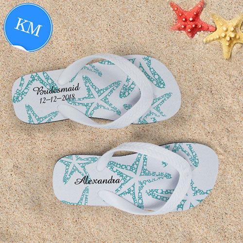 Detail Flip Flops With Starfish Nomer 21