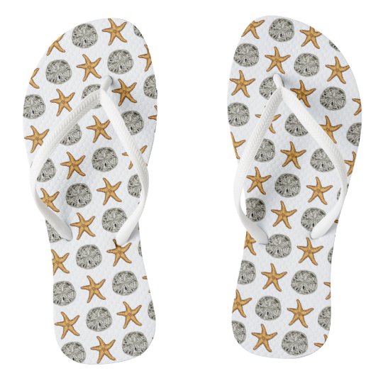 Detail Flip Flops With Starfish Nomer 54