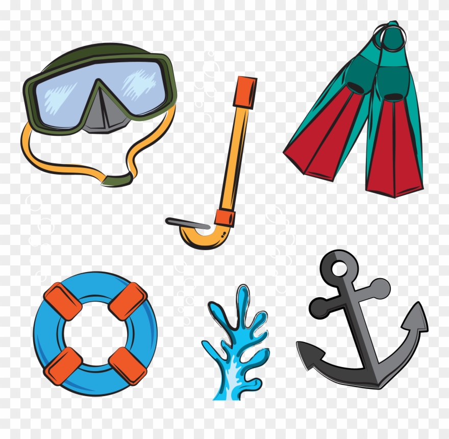 Detail Flippers Clipart Nomer 28
