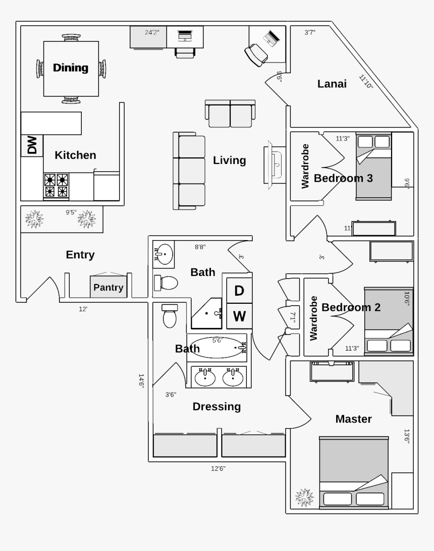 Detail Floor Plan Png Nomer 17