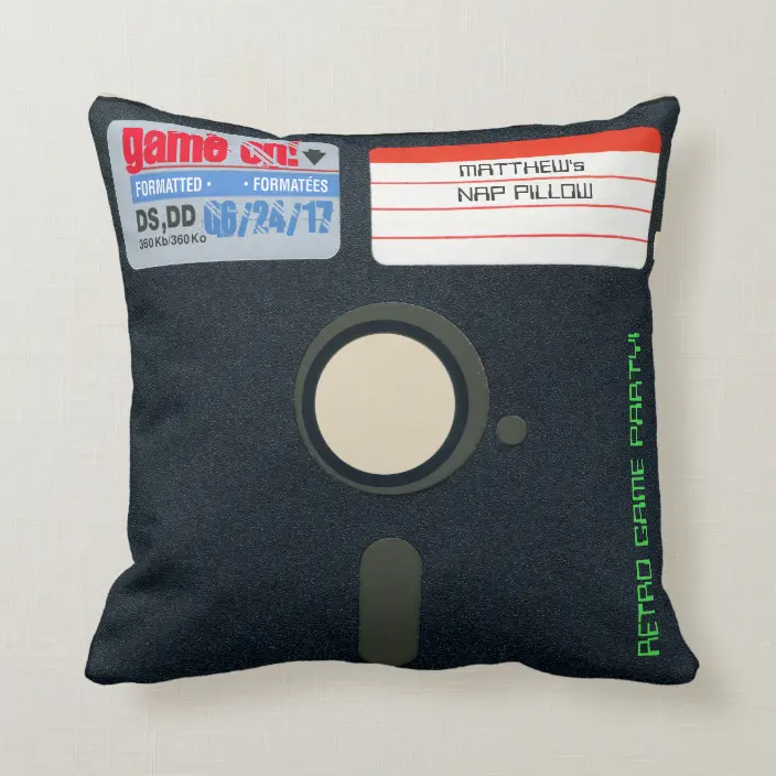 Detail Floppy Disk Pillow Nomer 22