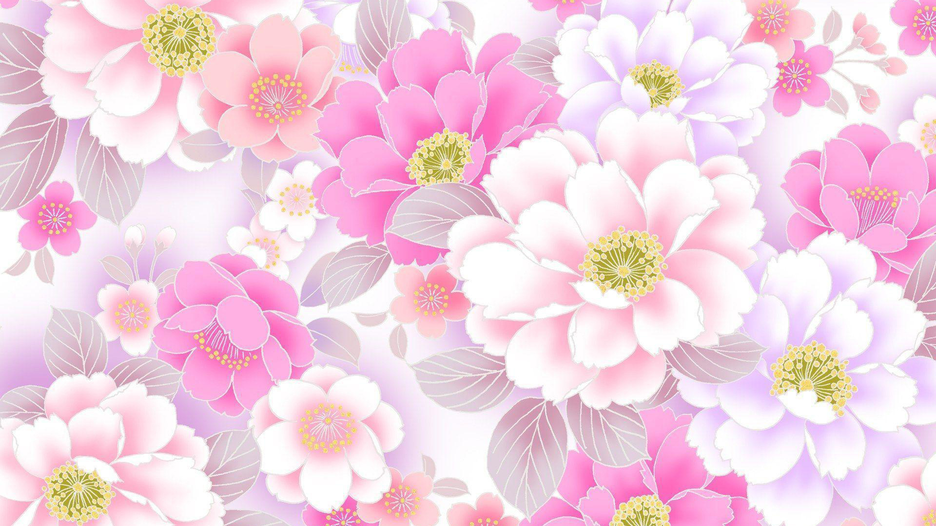 Detail Floral Background Hd Nomer 30