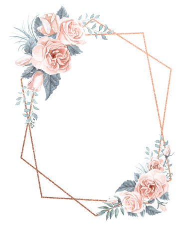 Detail Floral Frame Nomer 42