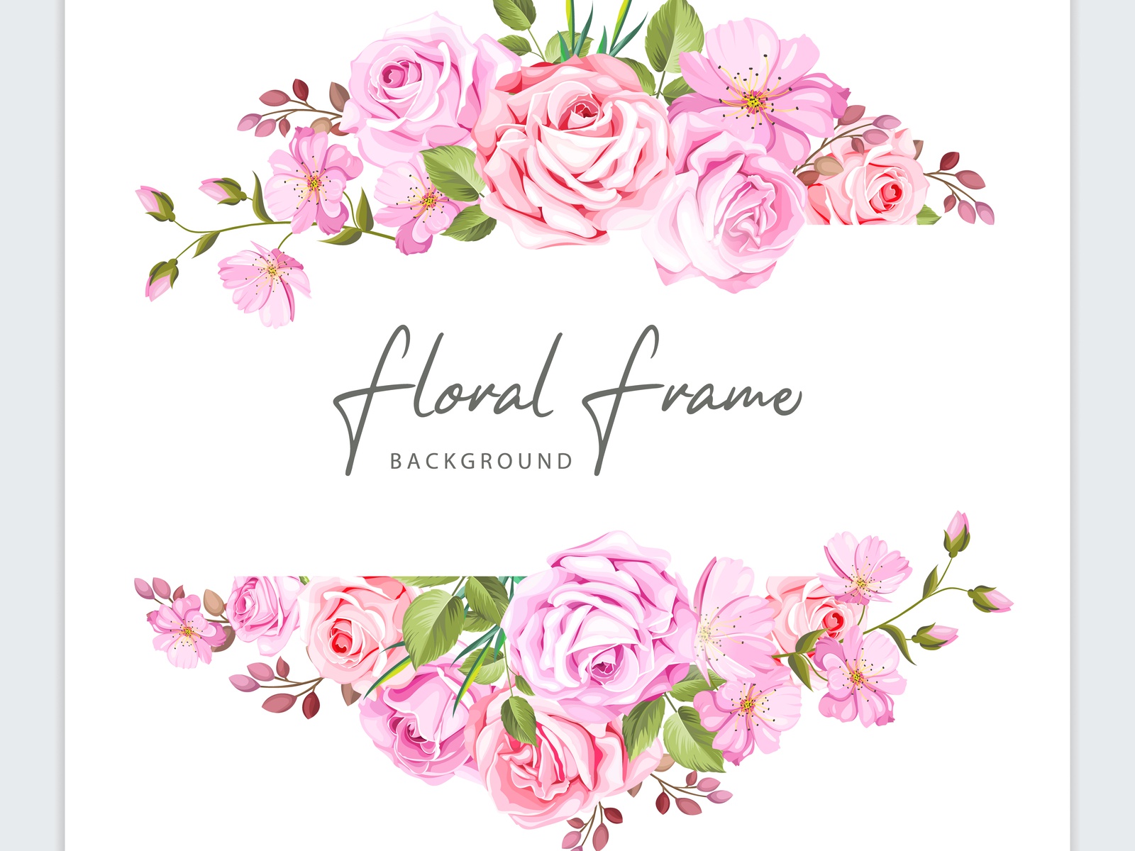 Detail Floral Frame Nomer 7