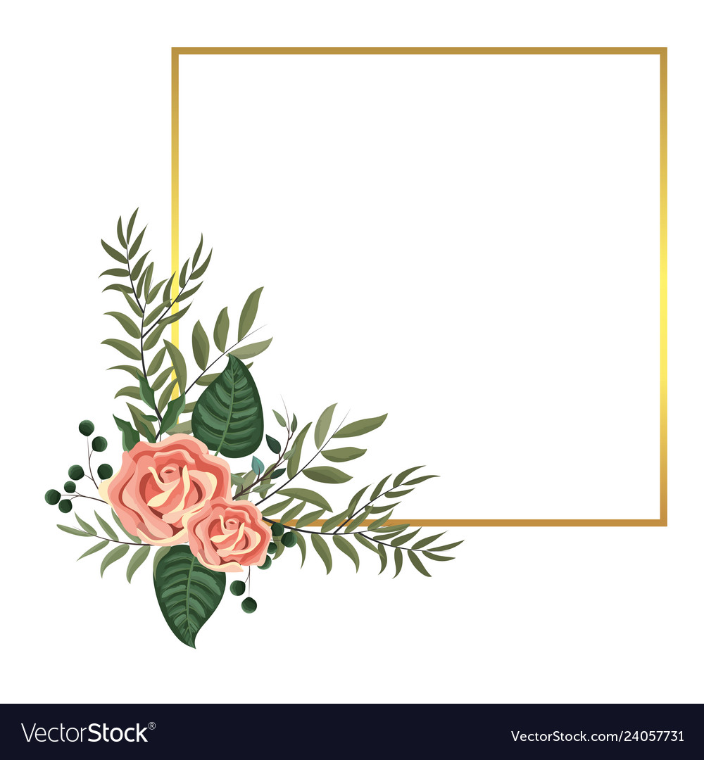 Detail Floral Frame Nomer 8