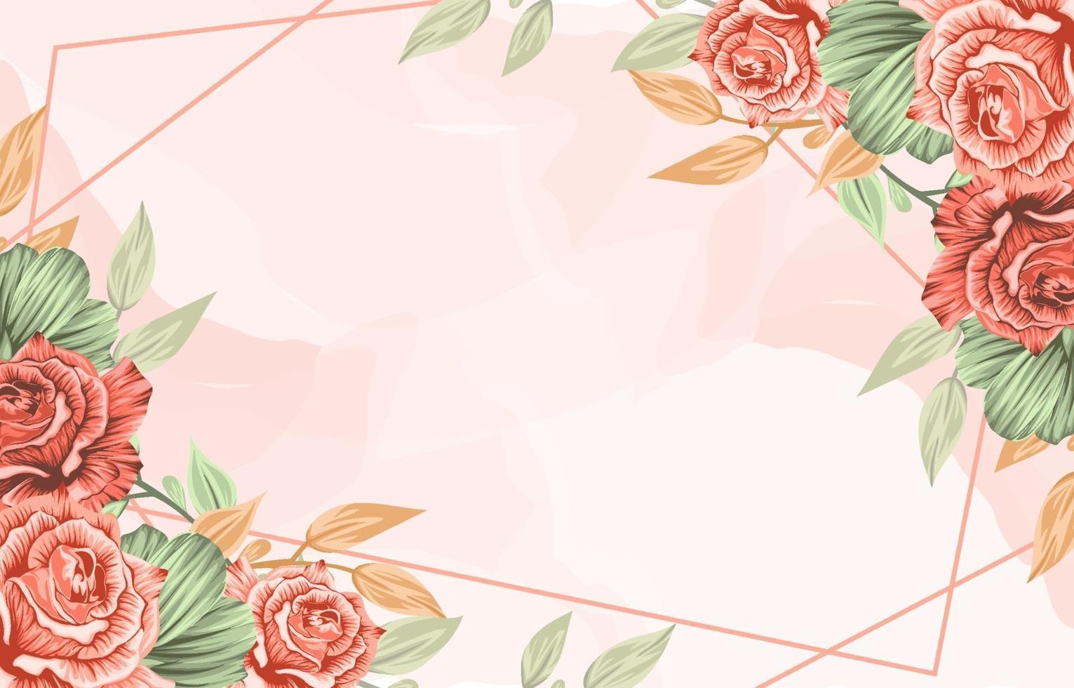 Detail Floral Frame Background Nomer 4