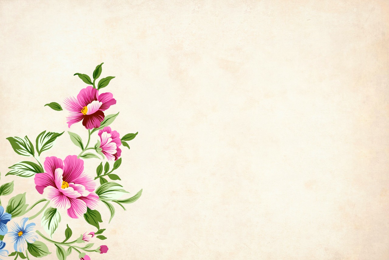 Detail Floral Frame Background Nomer 35