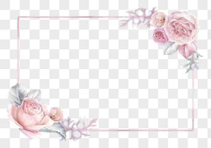 Download Floral Frame Hd Nomer 44