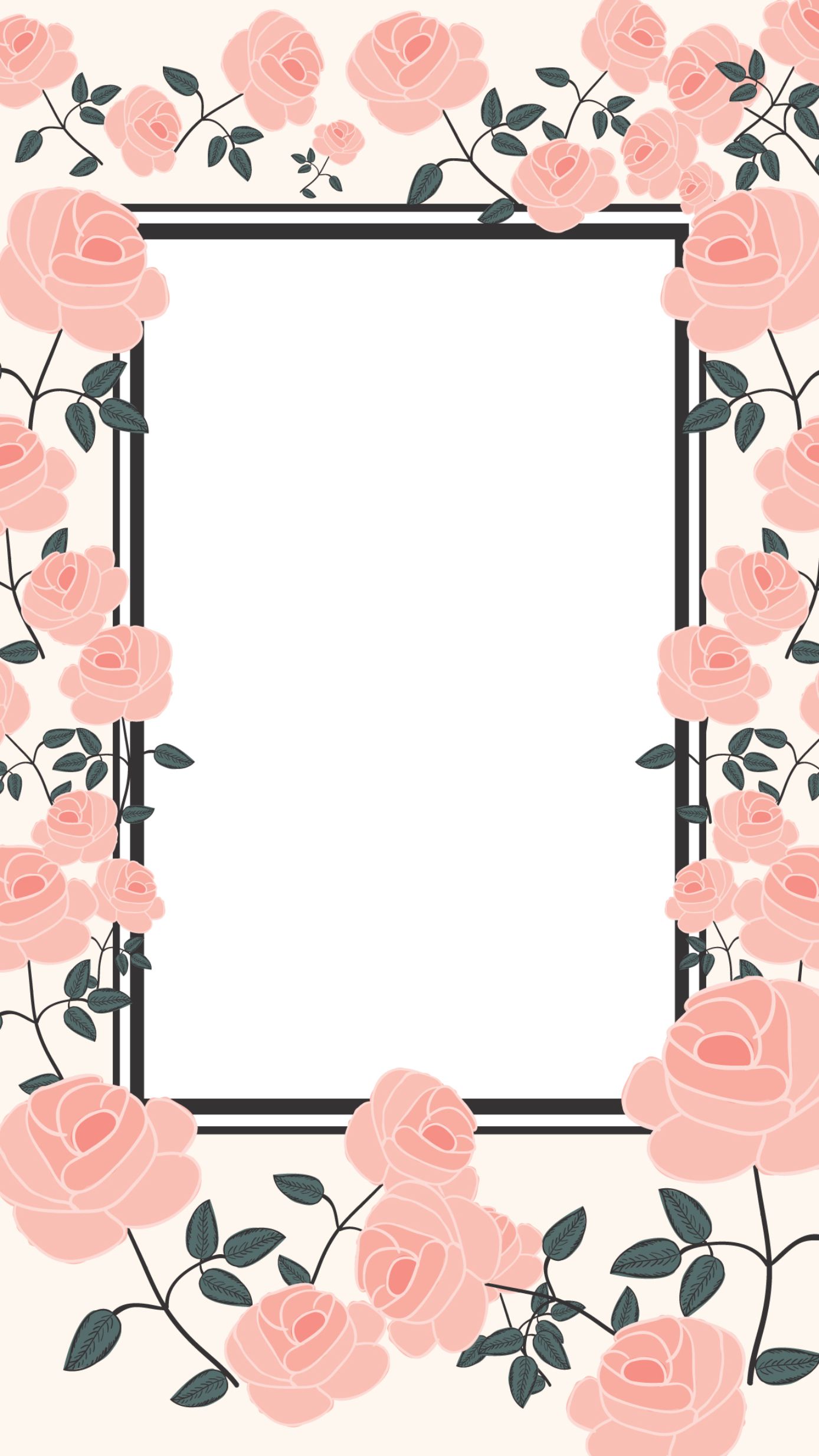 Detail Floral Frame Hd Nomer 49