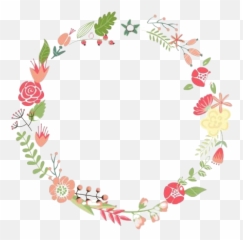 Detail Floral Frame Logo Olshop Kosong Nomer 52