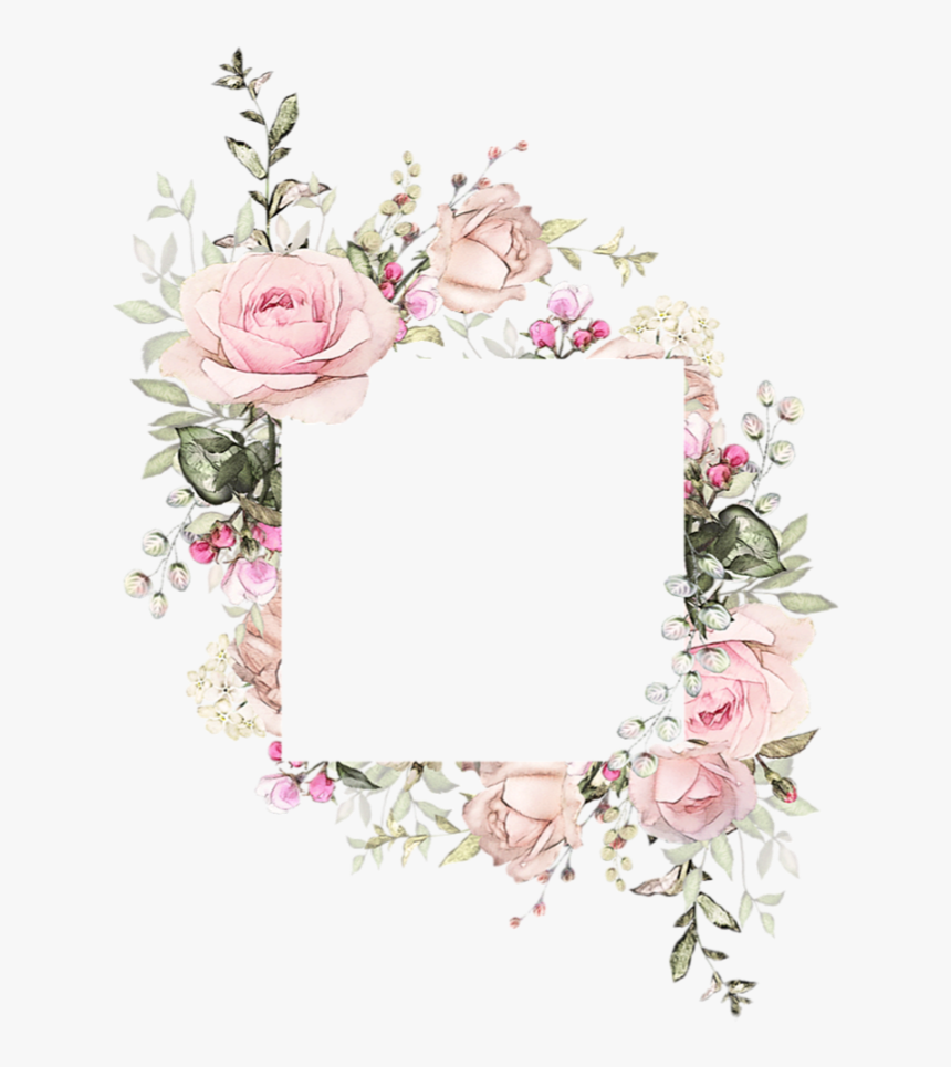 Detail Floral Frame Png Hd Nomer 21