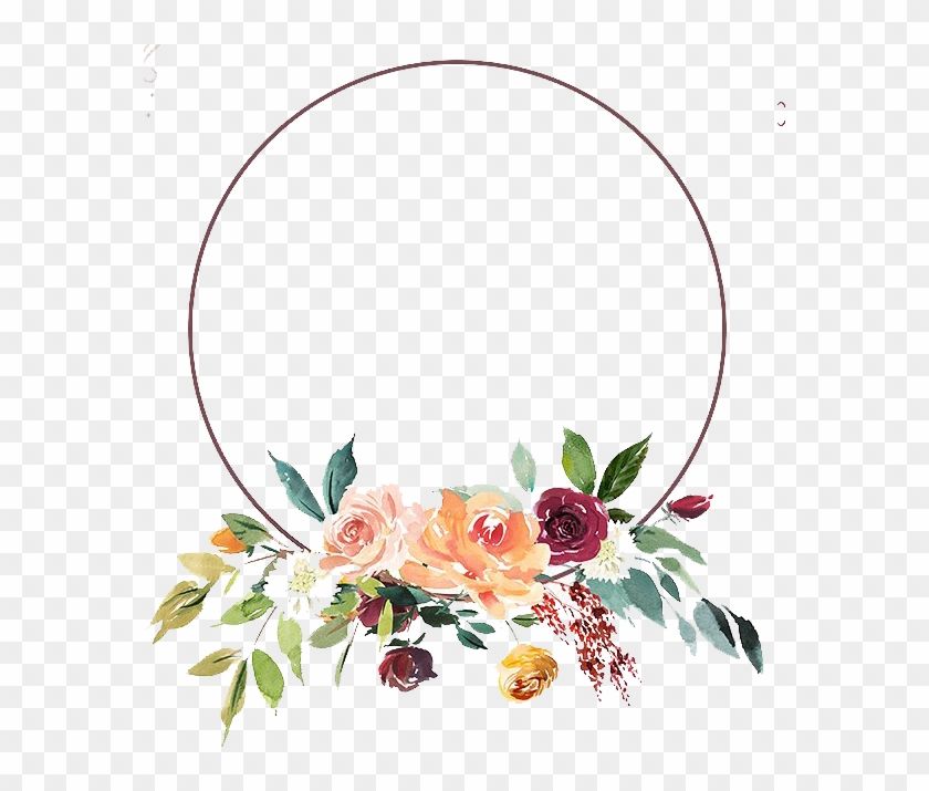 Detail Floral Frame Png Hd Nomer 4