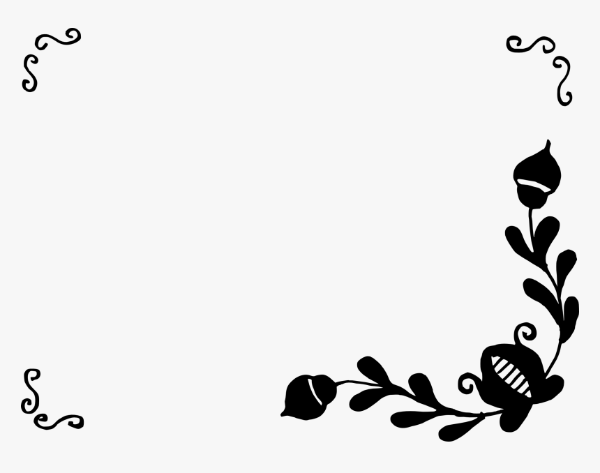 Detail Floral Frame Png Hd Nomer 49