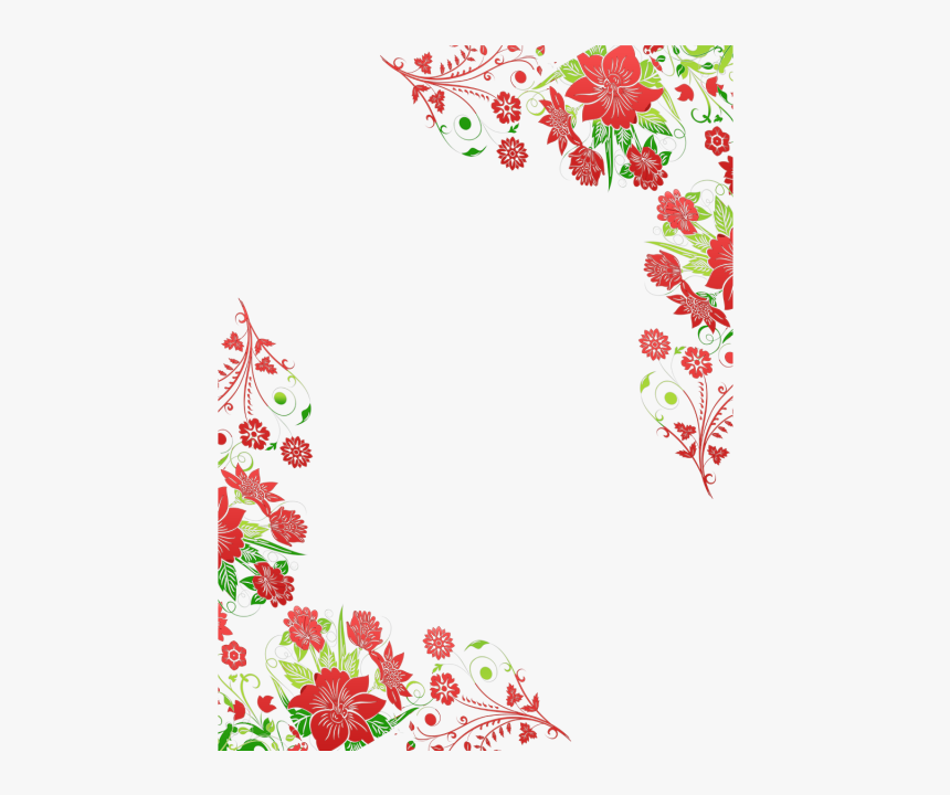 Detail Floral Frame Vector Free Download Nomer 37