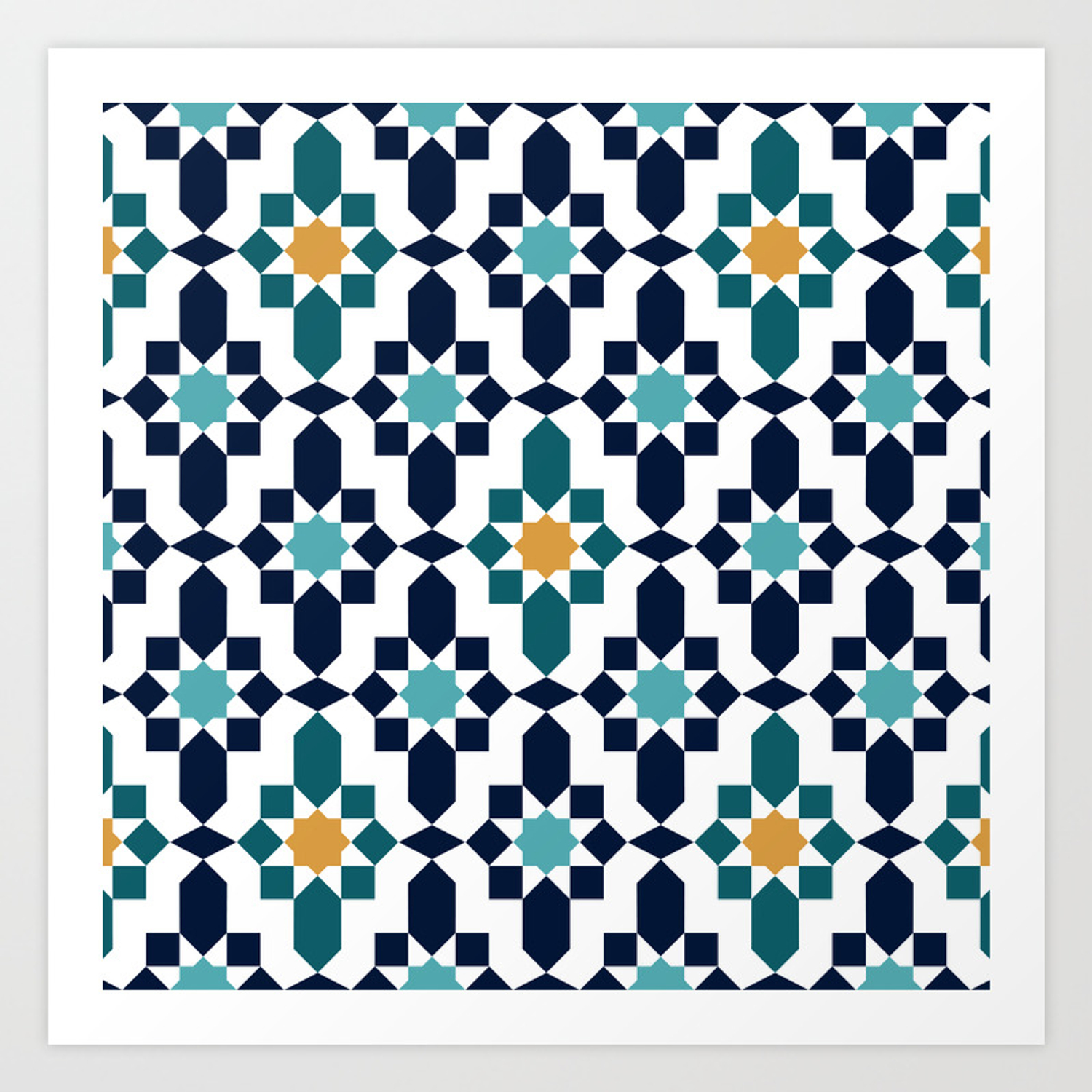 Detail Moorish Pattern Nomer 14