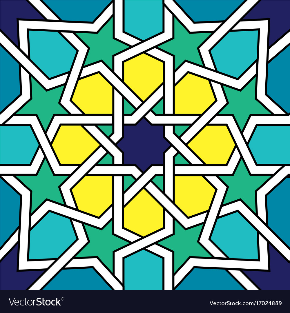 Detail Moorish Pattern Nomer 5
