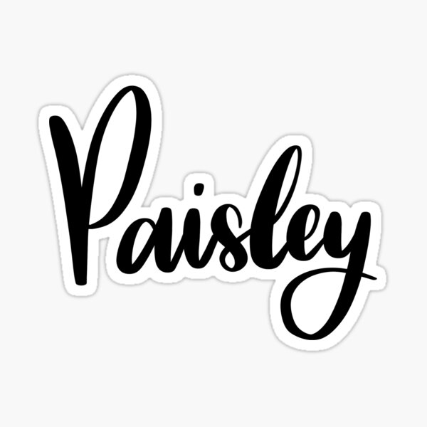 Paisley Font - KibrisPDR