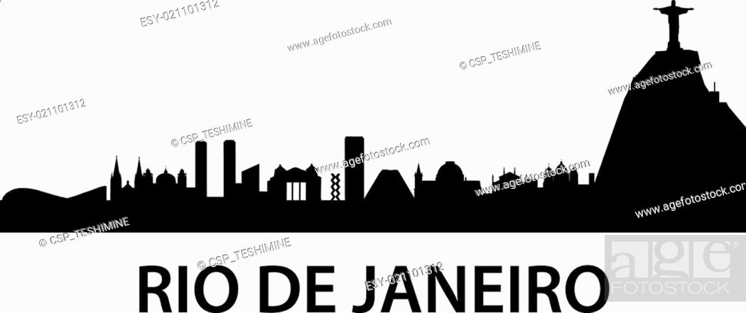 Detail Rio De Janeiro Skyline Vector Nomer 10