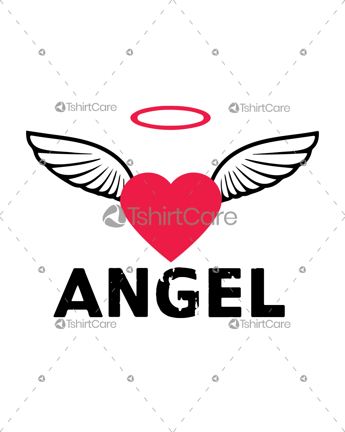 Angel T Shirt Design - KibrisPDR