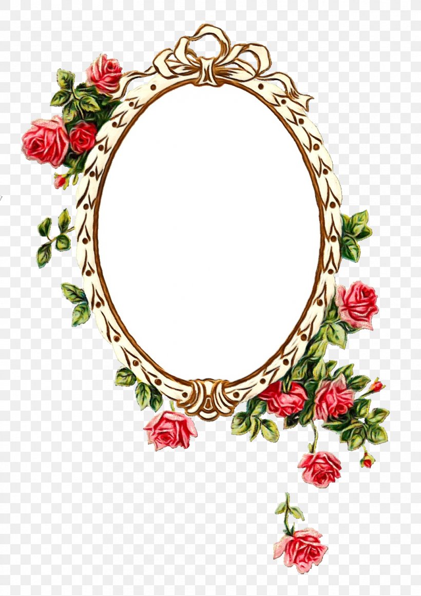 Detail Floral Frames Nomer 36