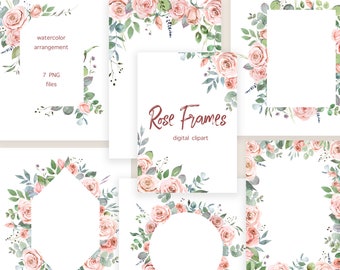 Detail Floral Frames Nomer 44