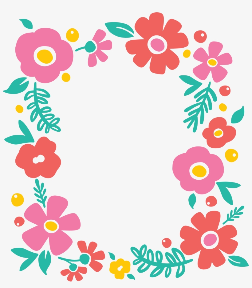 Detail Floral Frames Clipart Nomer 13