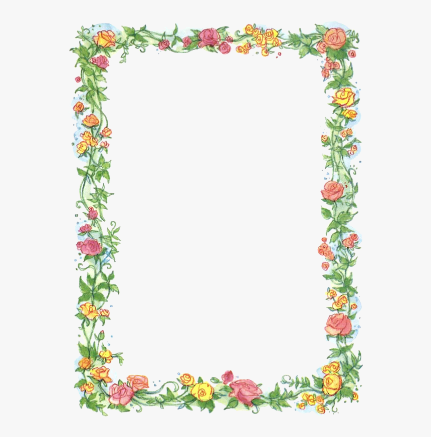 Detail Floral Frames Clipart Nomer 15