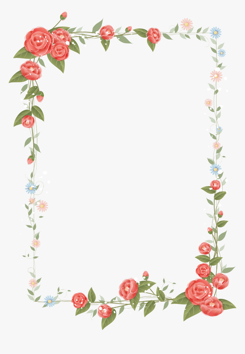 Detail Floral Frames Clipart Nomer 23