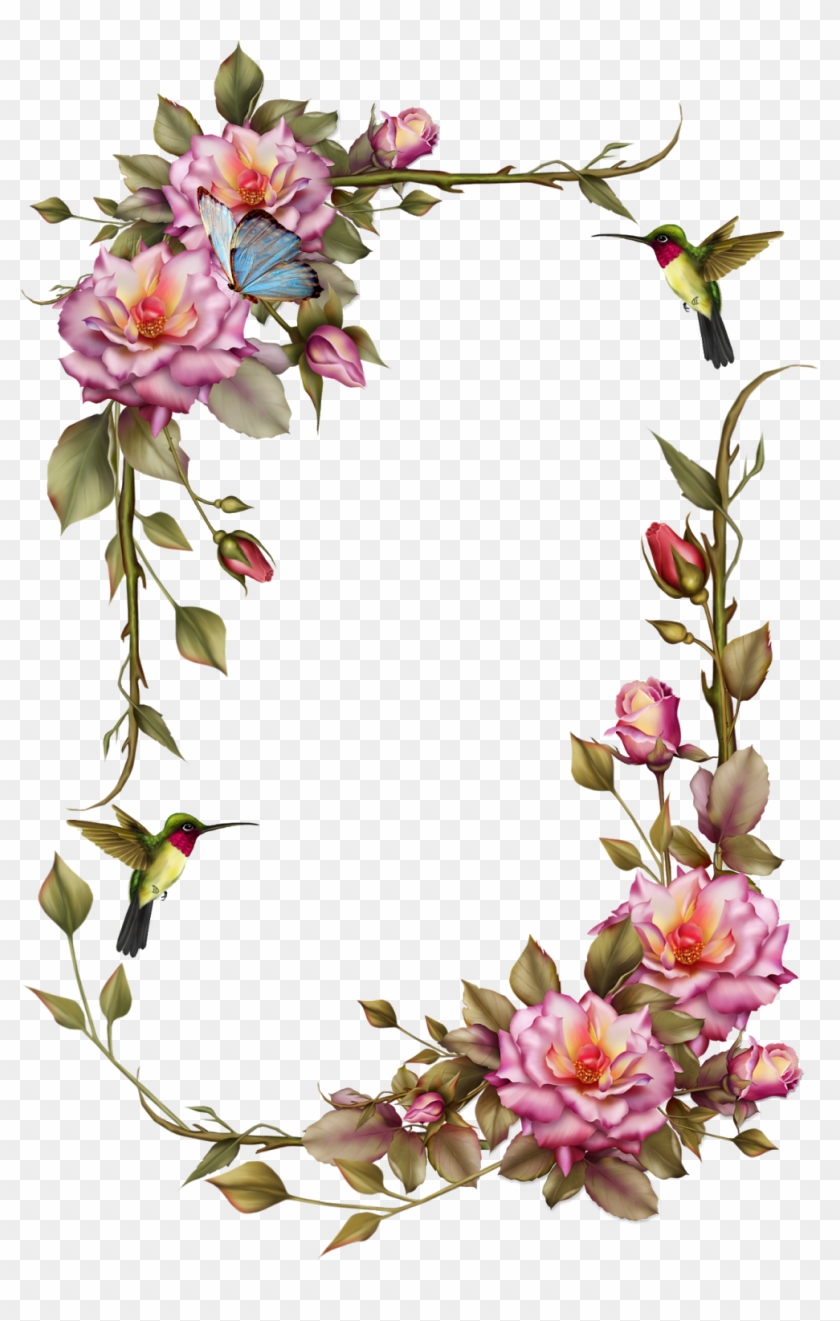 Detail Floral Frames Clipart Nomer 37