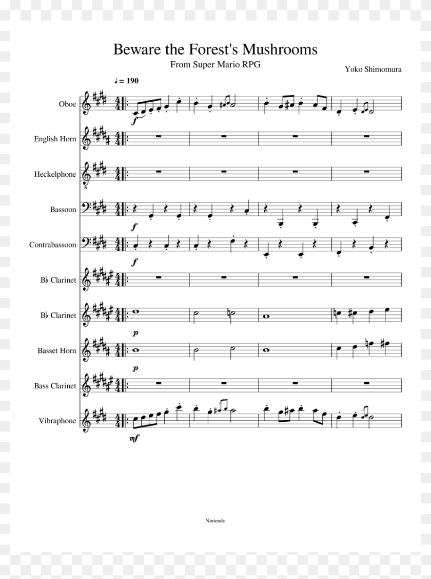 Detail Floral Fury Trumpet Sheet Music Nomer 16
