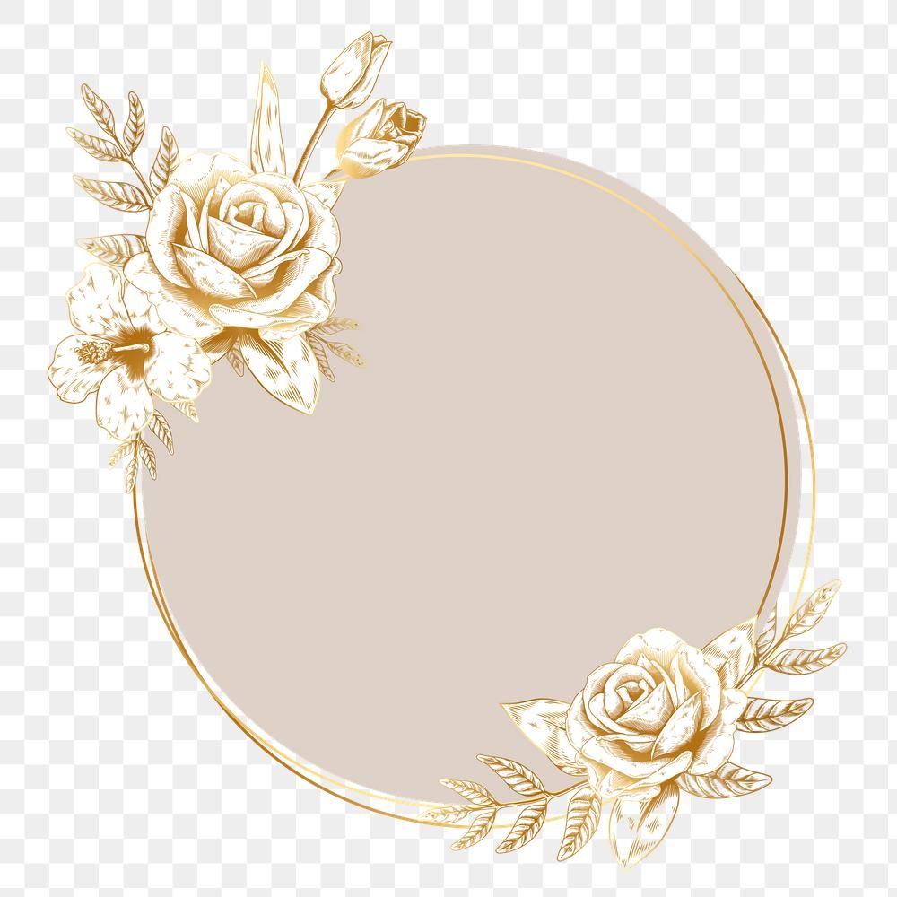 Detail Floral Gold Png Nomer 8