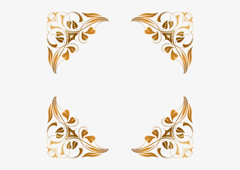 Detail Floral Gold Png Nomer 20