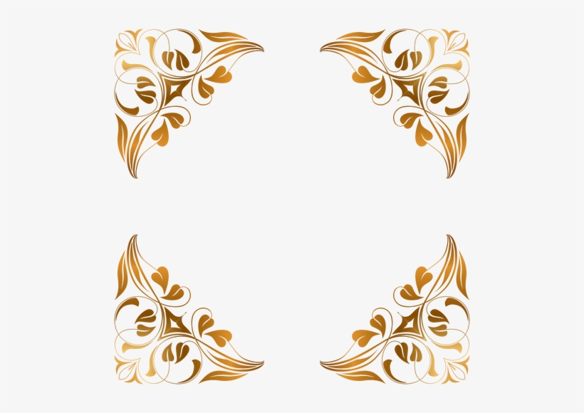 Detail Floral Gold Png Nomer 20