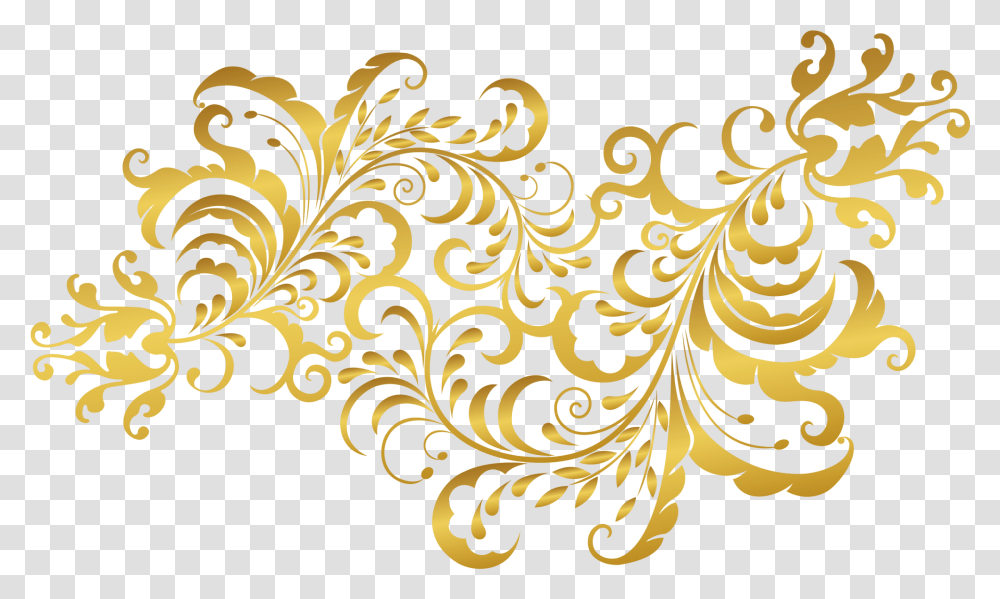 Detail Floral Gold Png Nomer 28