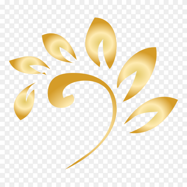 Detail Floral Gold Png Nomer 45
