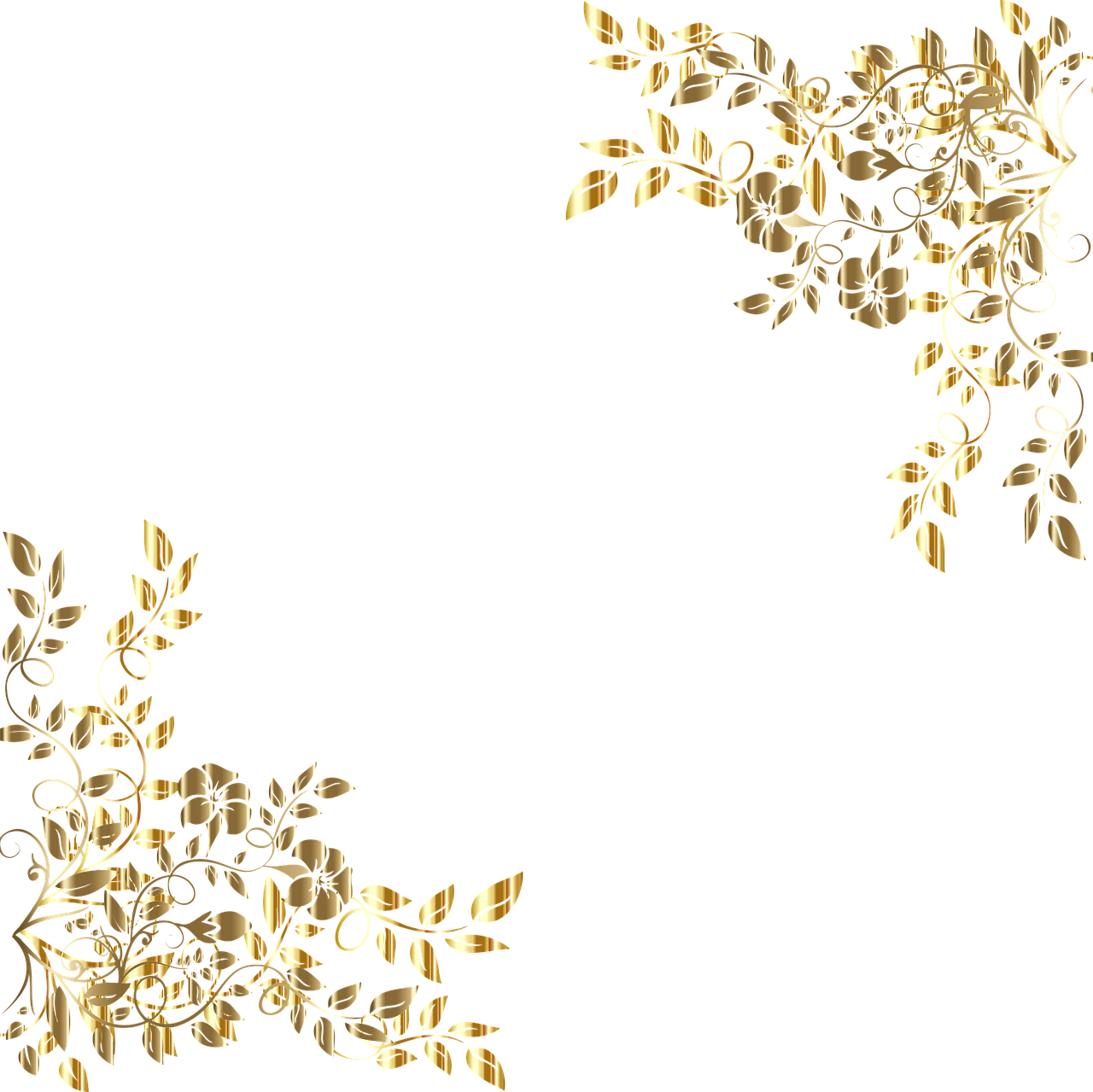 Detail Floral Gold Png Nomer 7