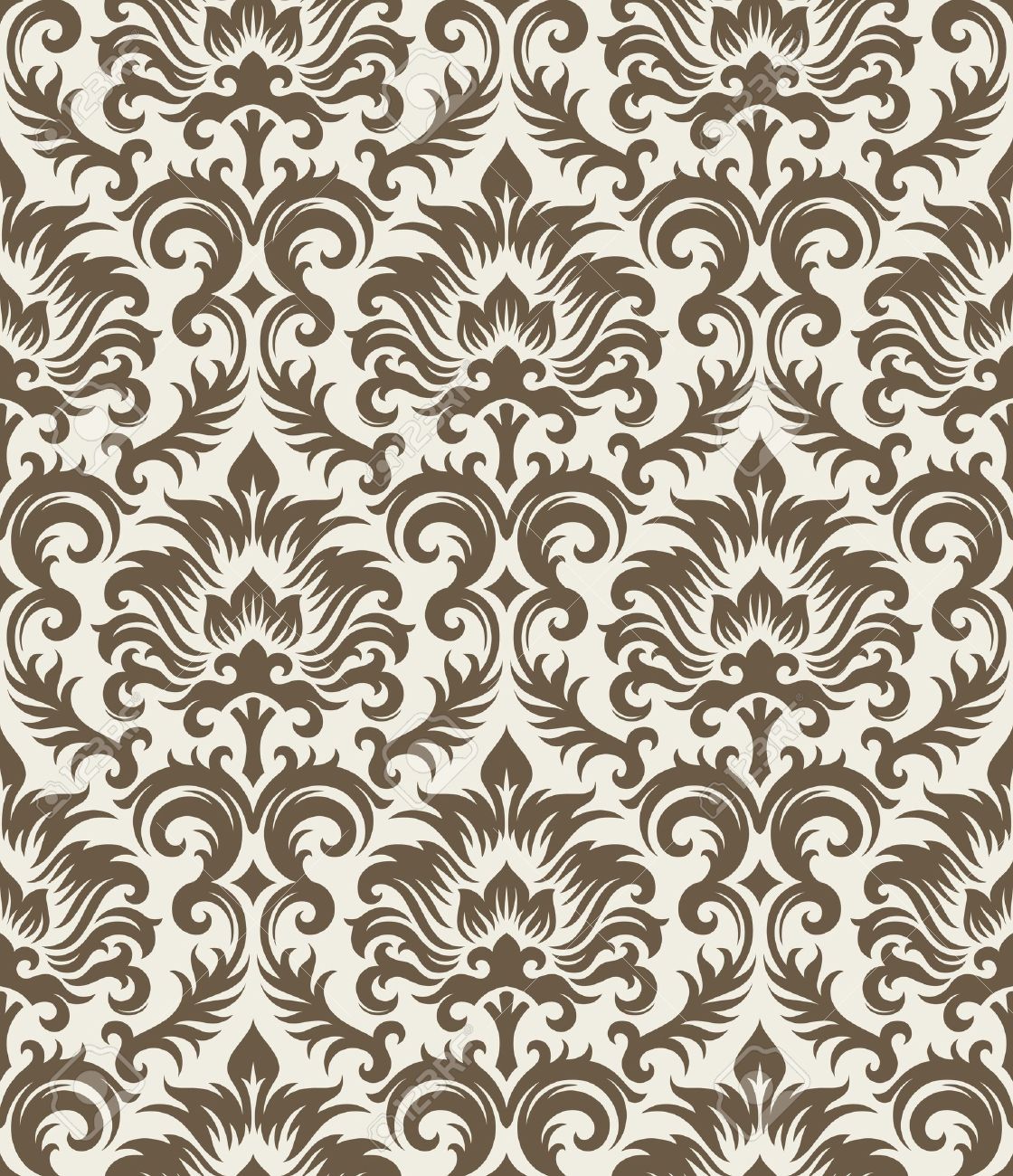 Floral Ornament Background - KibrisPDR