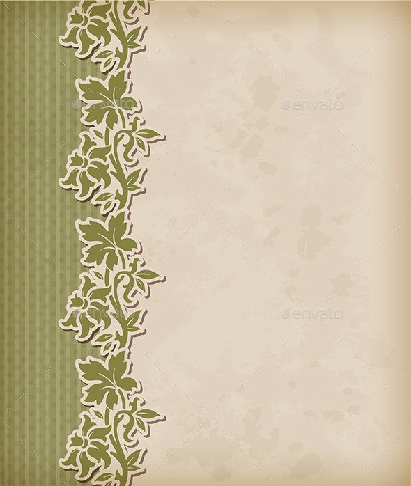 Detail Floral Ornament Background Nomer 23