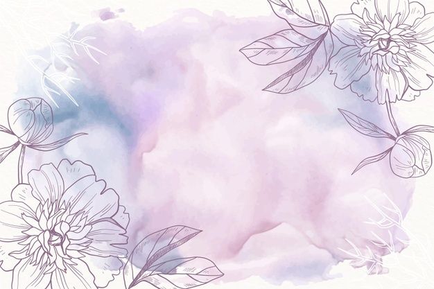 Detail Floral Pastel Background Nomer 11