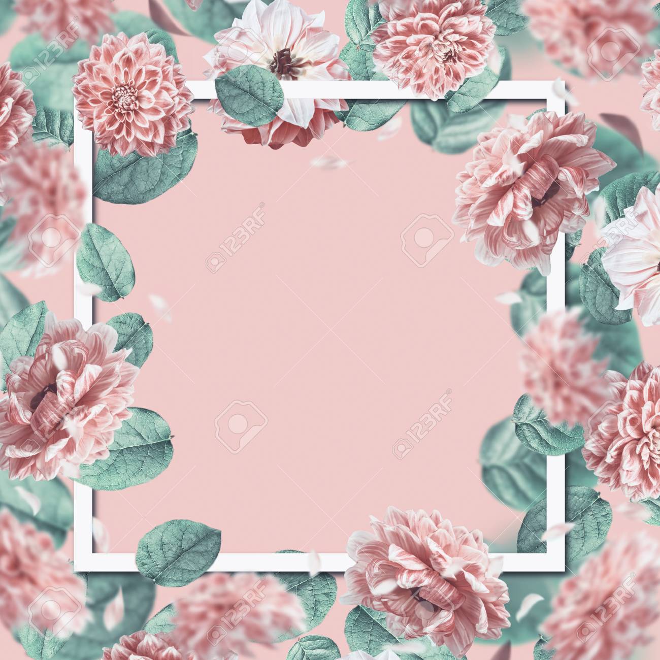 Detail Floral Pastel Background Nomer 17