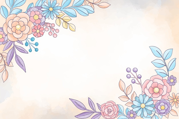 Detail Floral Pastel Background Nomer 10