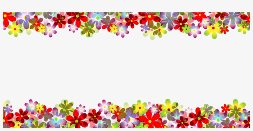 Floral Pattern Border Png - KibrisPDR