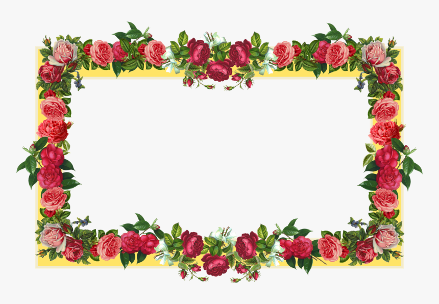 Detail Floral Png Frame Nomer 26