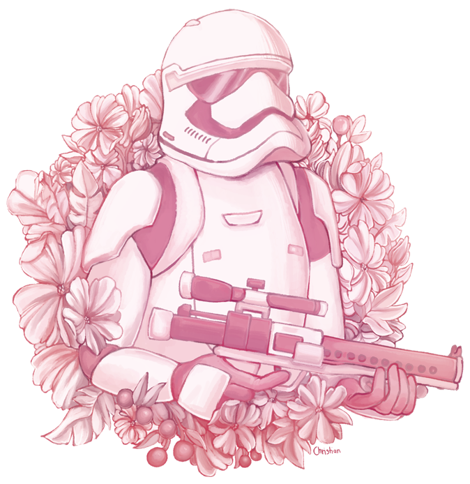 Detail Floral Stormtrooper Nomer 3