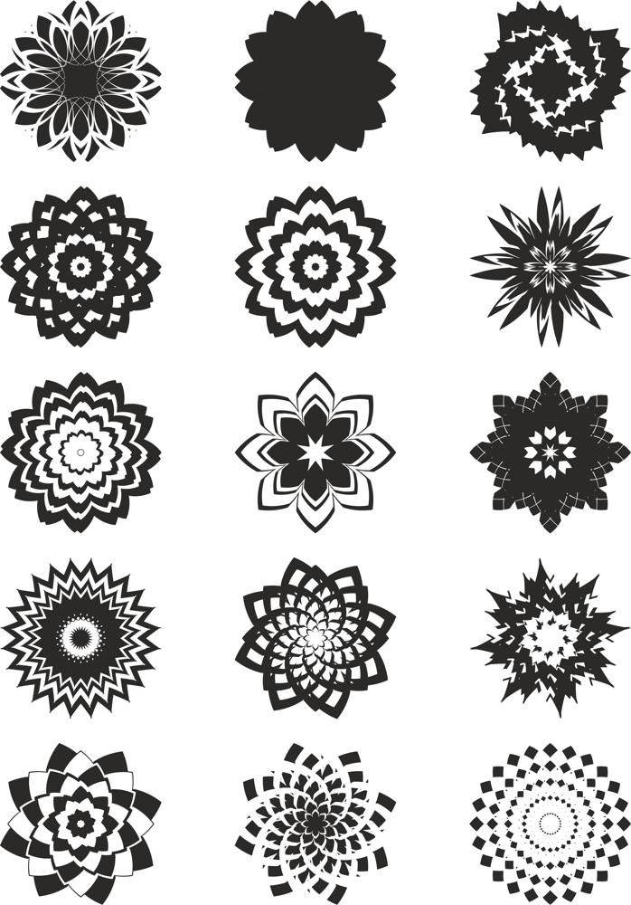 Detail Floral Vector Cdr Free Download Nomer 24