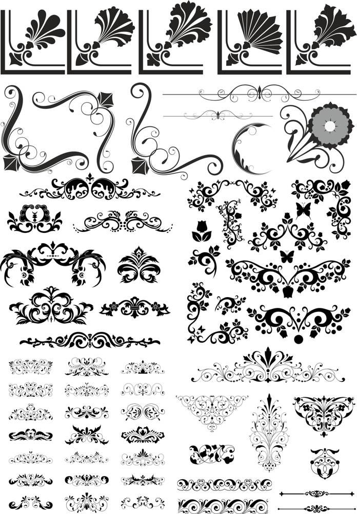 Detail Floral Vector Cdr Free Download Nomer 9