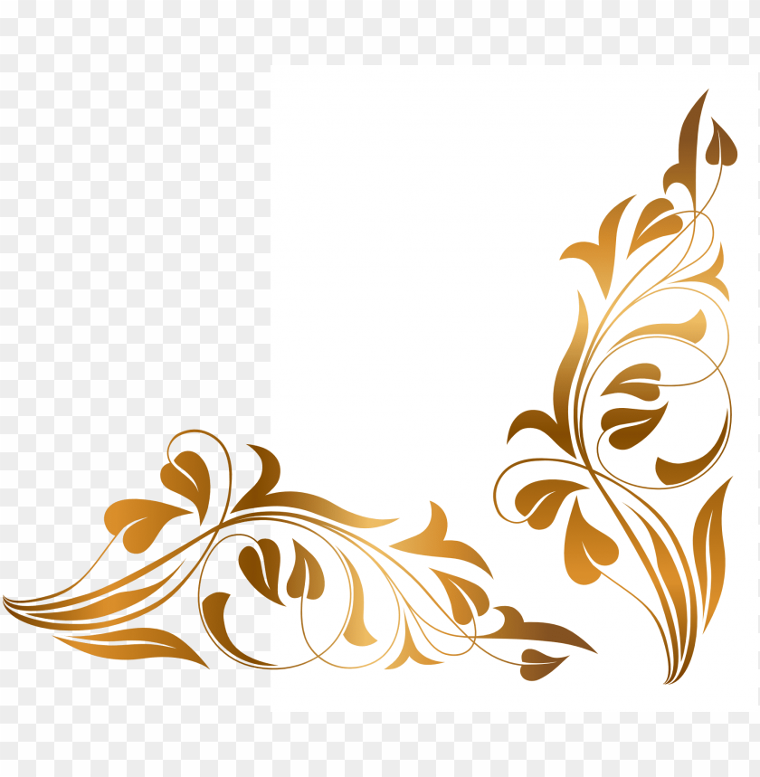 Detail Floral Vector Png Nomer 28