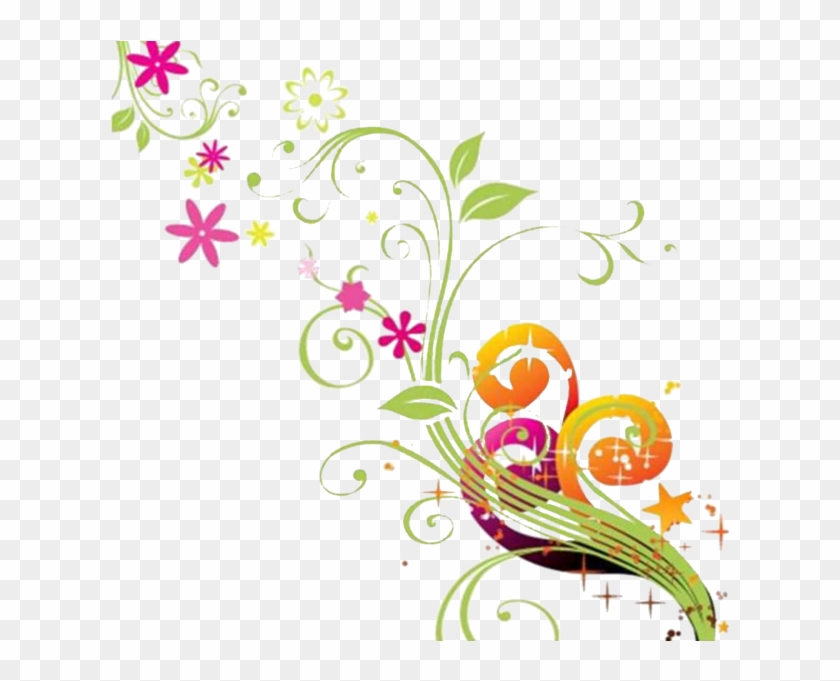 Detail Floral Vector Transparent Png Nomer 3