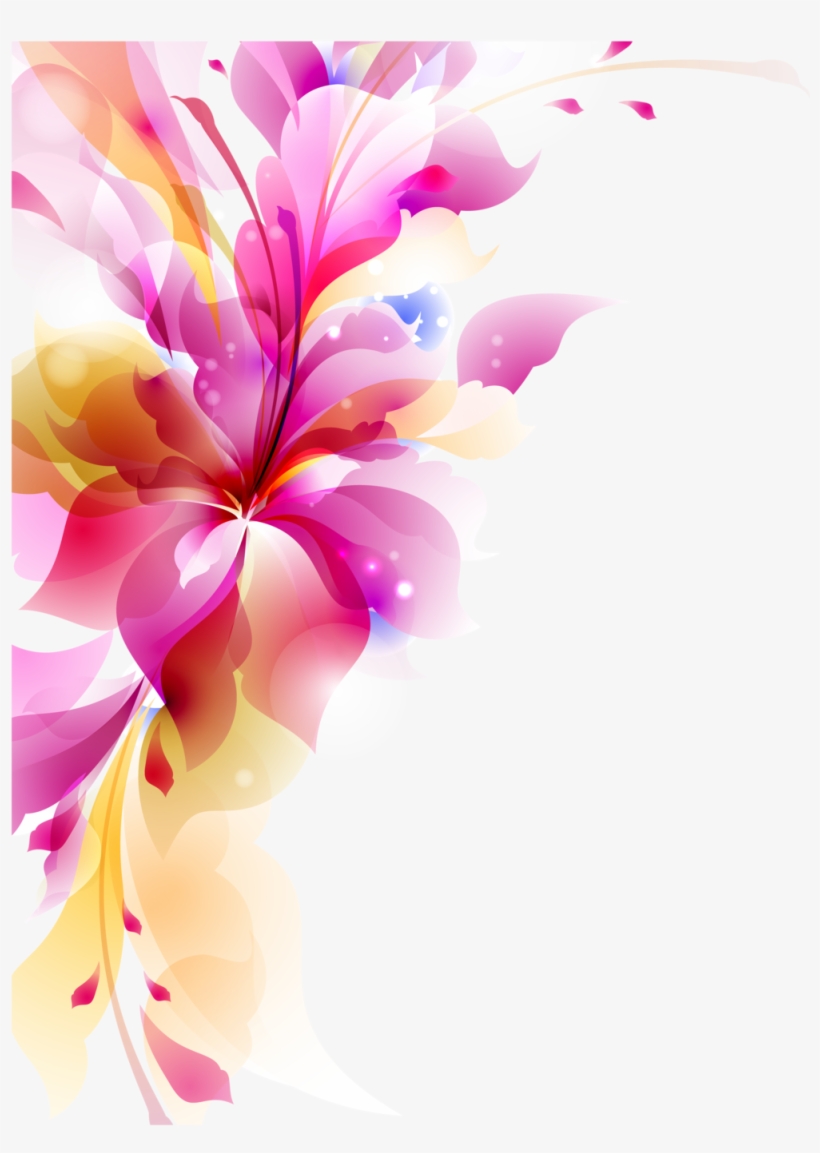 Detail Floral Vector Transparent Png Nomer 37